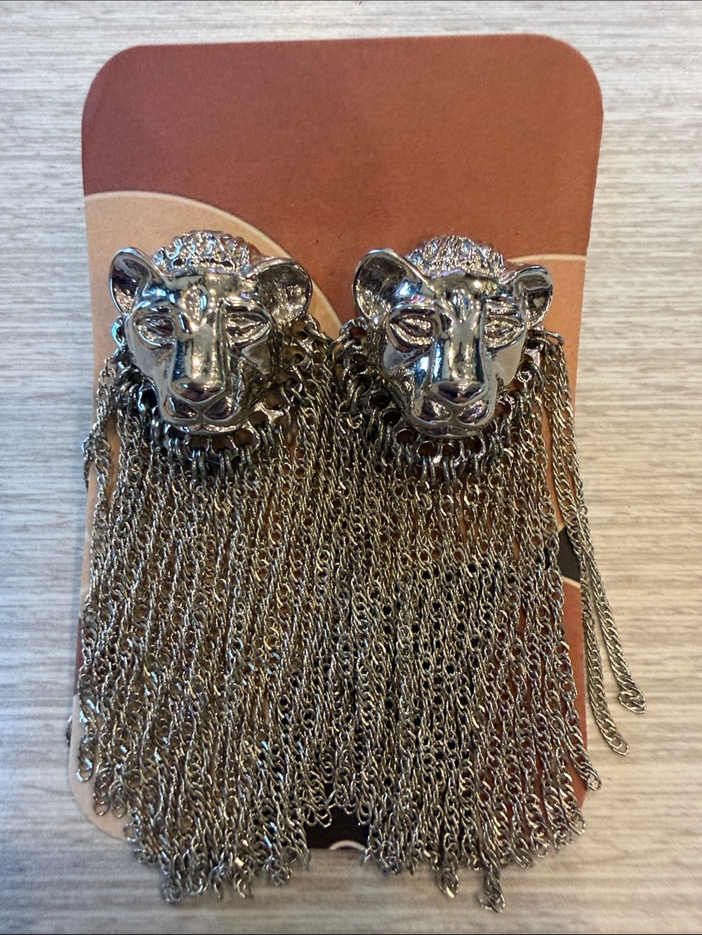 Free People Hear Me Roar Fringe Chain Earrings